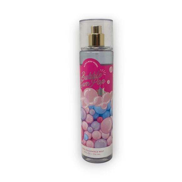 Bath and Body Works Bubble Gum Pop Scented Body Spray Fine Fragrance Mist 8 oz - Picture 1 of 9